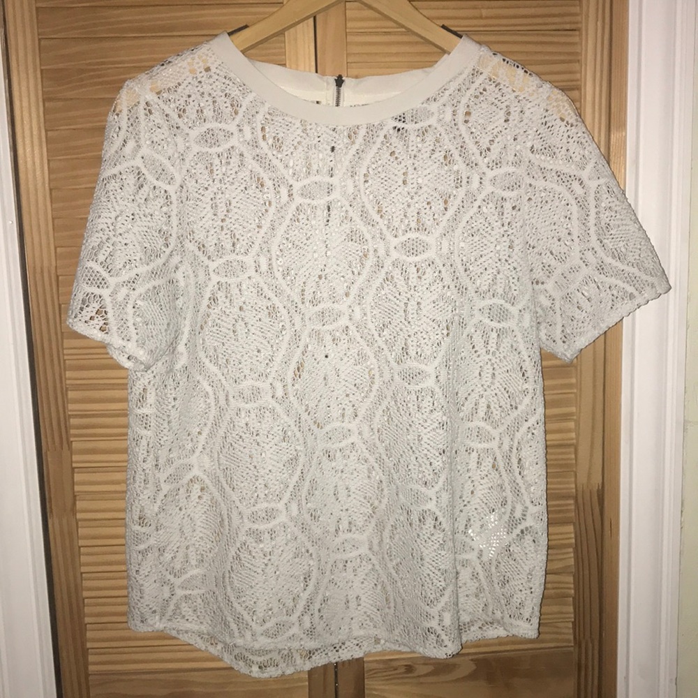 Banana Republic Eyelet Blouse